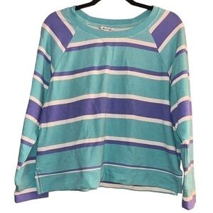 Wildfox long sleeve striped top